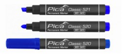 Pica Classic 520 Permanent Marker - Blue